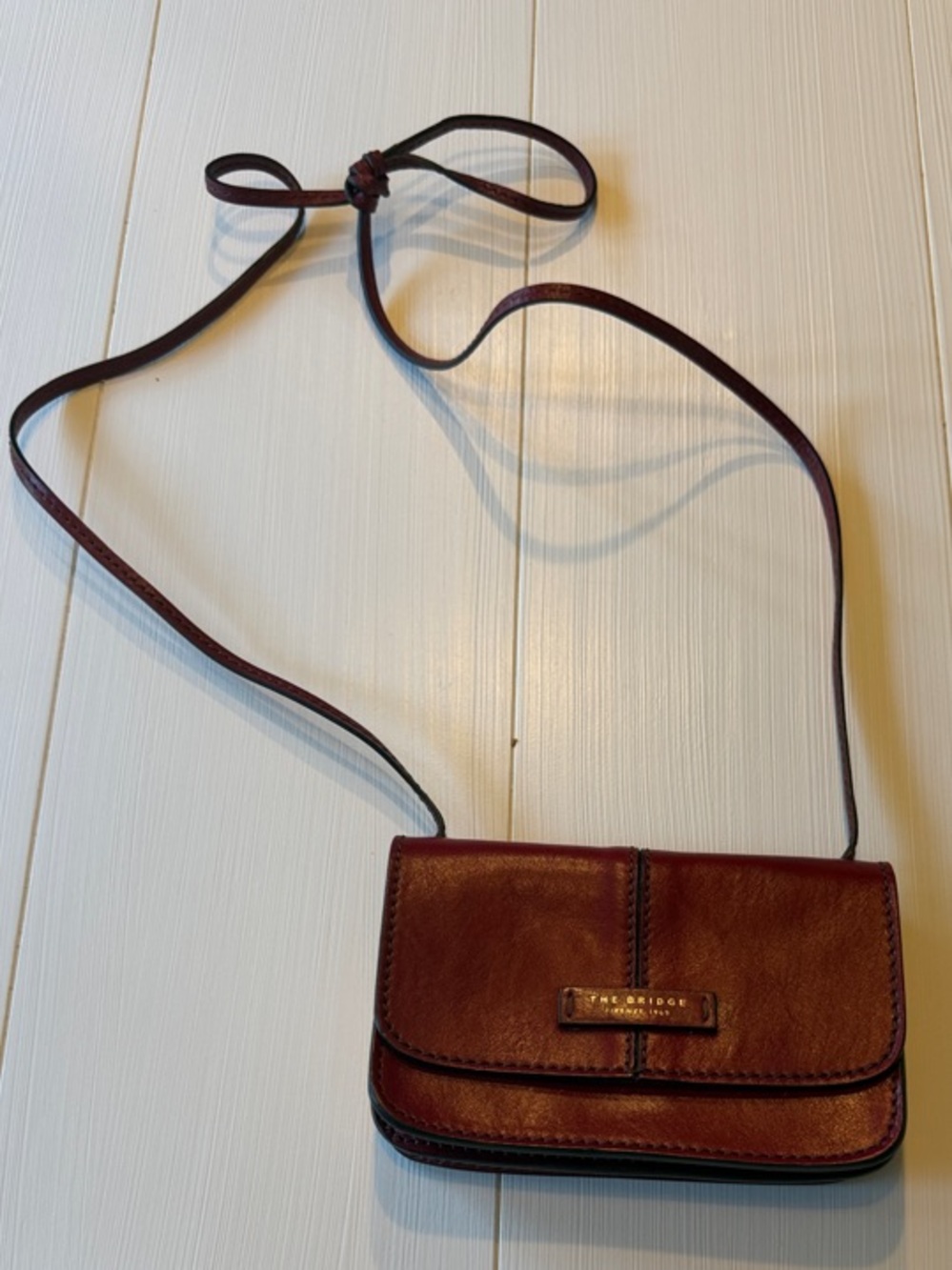Red Leather Crossbody Bag
